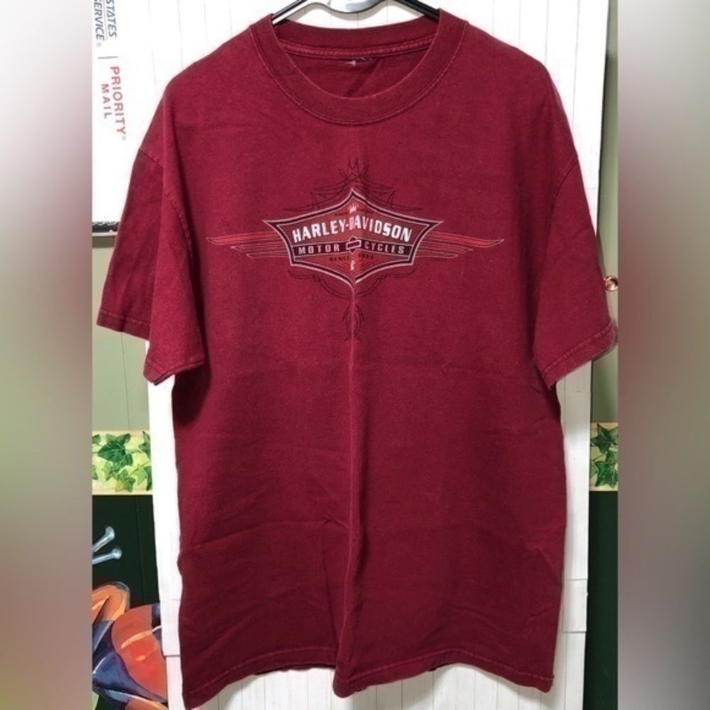 💠Harley-Davidson Pennsylvania burgundy T-shirt